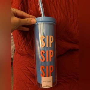New Kate Spade, 20 ounce insulated Tumblr